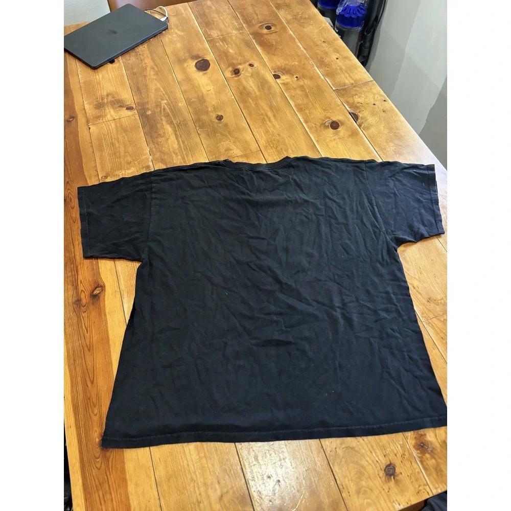 Alstyle Dragon Fantasy T-Shirt Men's 2TG (2XL) Black Purple Graphic Tee